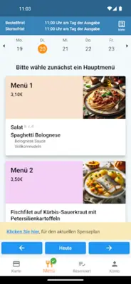 PCA Kantine android App screenshot 3